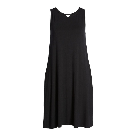 ♥️Caslon♥️Black Sleeveless swing dress Size (Small) - Picture 6 of 10